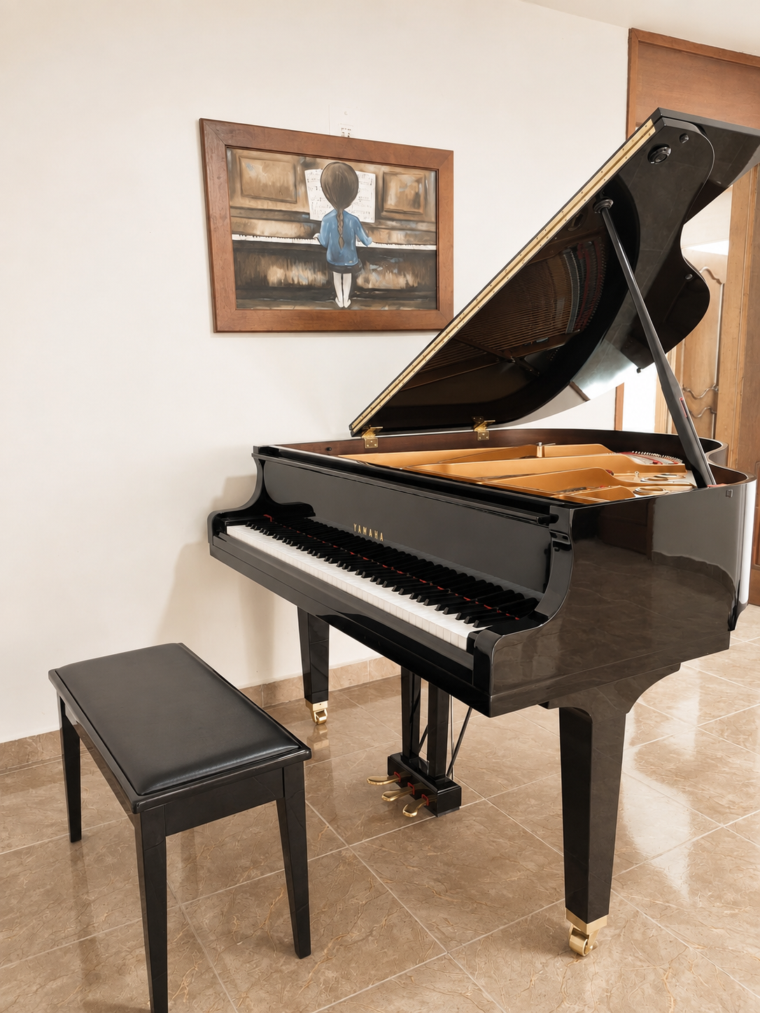 Regulación del mecanismo de un piano vertical